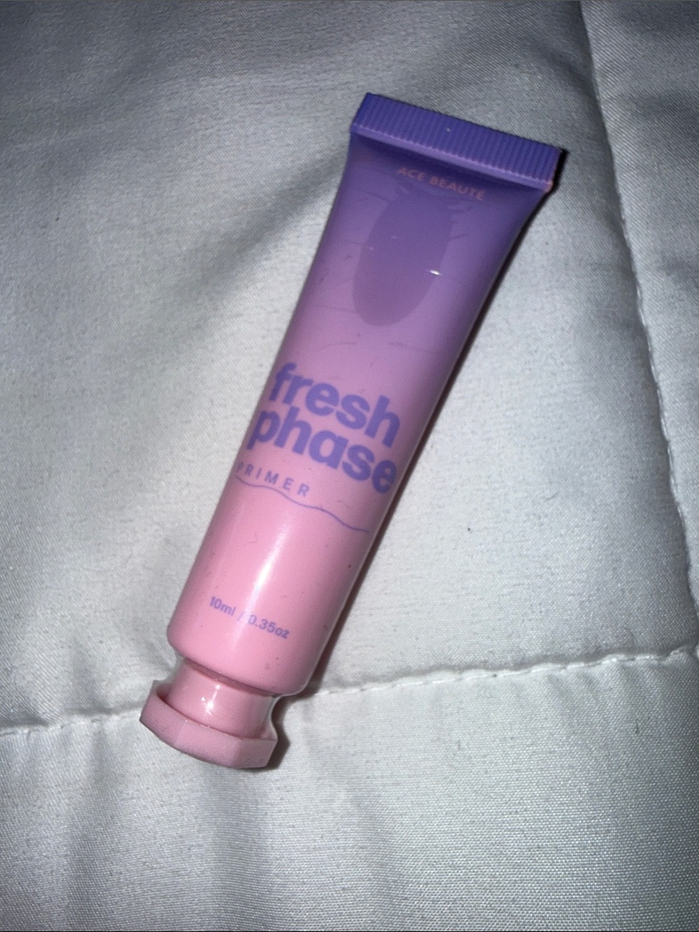 Ace Beaute Fresh Phase Primer in Pink and Purple Gradient